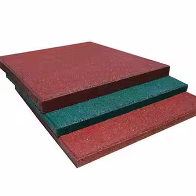 Budget-friendly SBR rubber flooring for noise reduction and gym protection