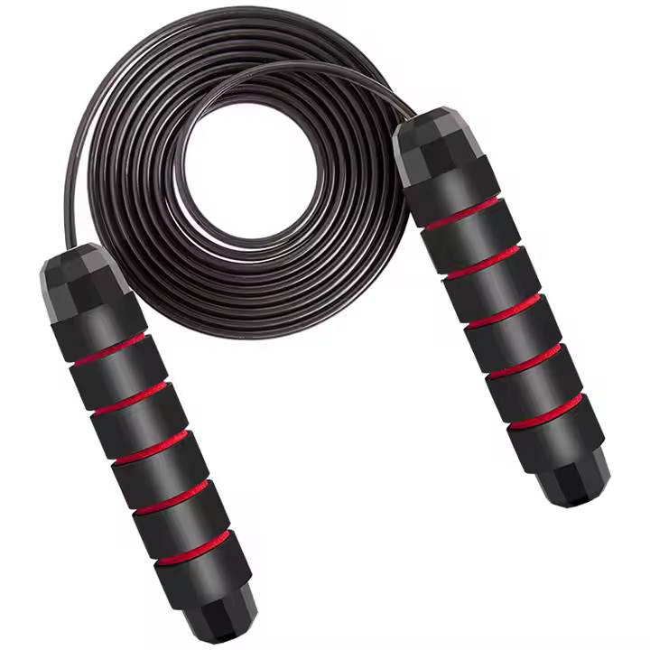 Aluminium-handled jump rope for fast, smooth cardio workouts