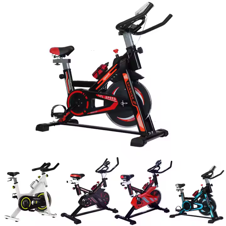 Sturdy indoor spin bike for fast, fat-burning cardio workouts at home
